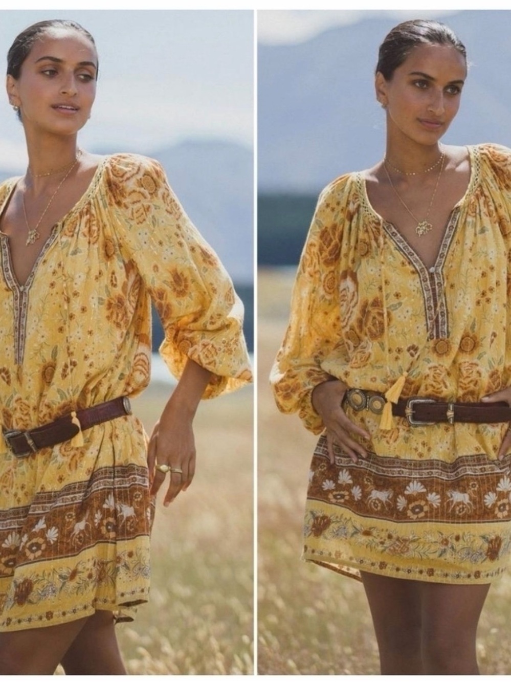 Spell and The Gypsy Mystic Floral Mini Dress